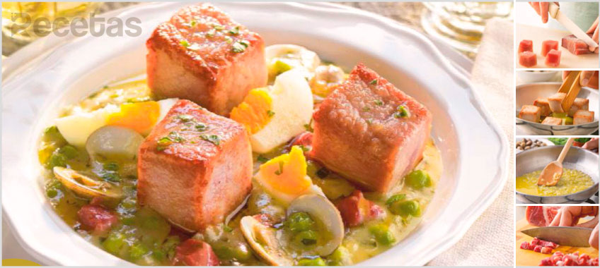 Bonito a la Koskera tradicional: receta vasca fácil y sabrosa con almejas y huevo